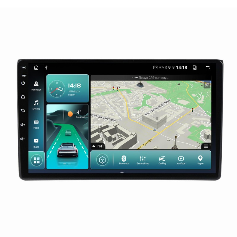 Штатна магнітола для AUDI A4 B6 B7 PC4 C4 S4 RS4 2000-2009 з Android-функціями