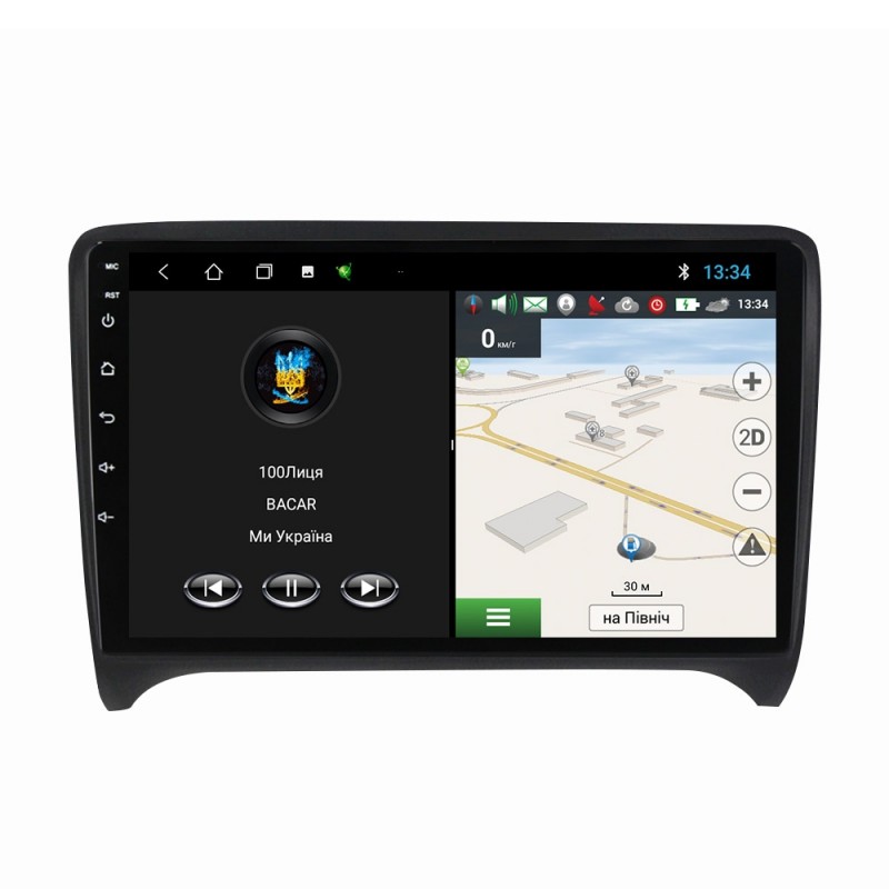 Штатна магнітола для AUDI TT 2006-2014 з Android-функціями