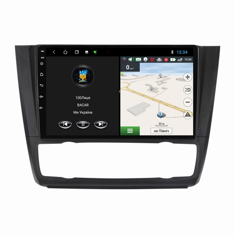 Штатна магнітола для BMW 1 Series E81 E82 E87 E88 Клімат 2004-2011 з Android-функціями