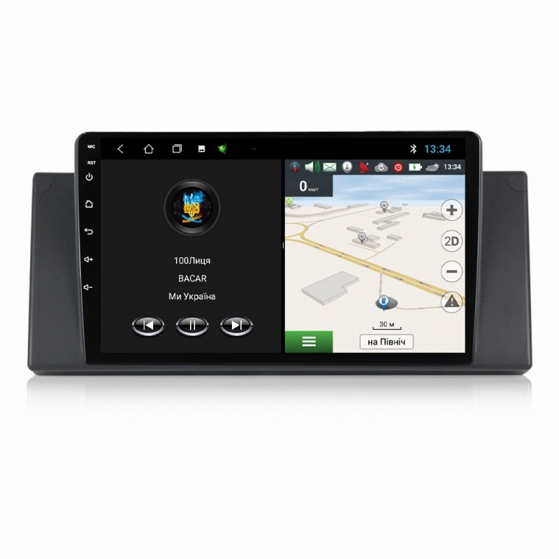 Штатна магнітола для BMW 5 X5 E53 1999-2006 з Android-функціями