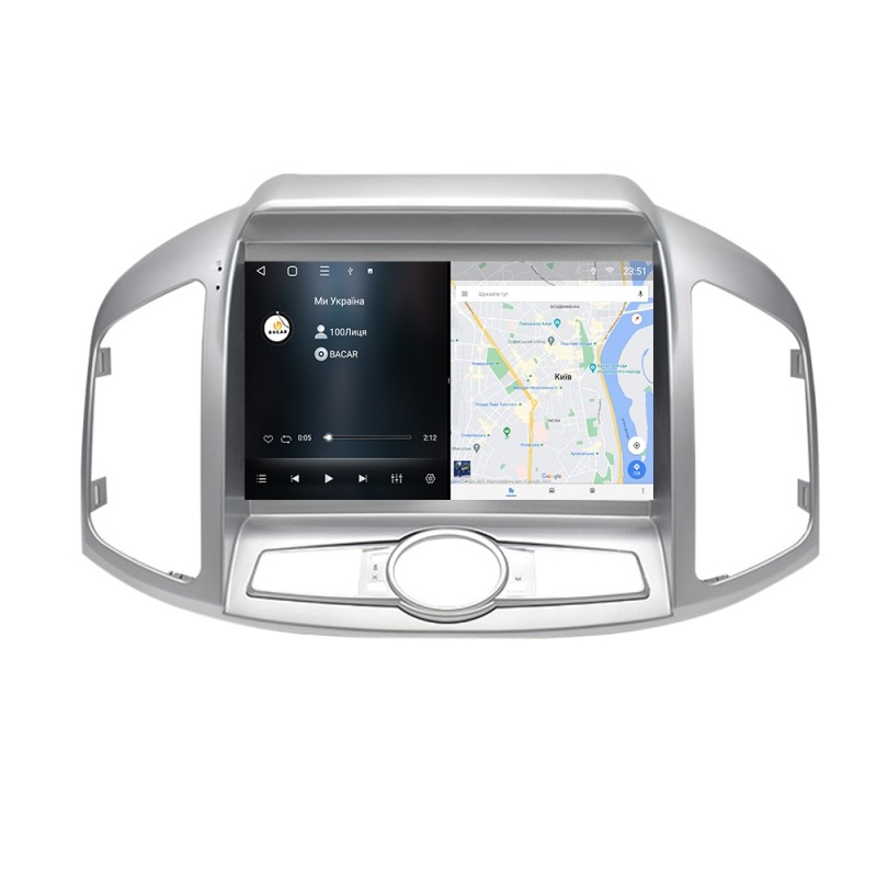 Штатна магнітола для Chevrolet Captiva 1 2011-2016 з Android-функціями
