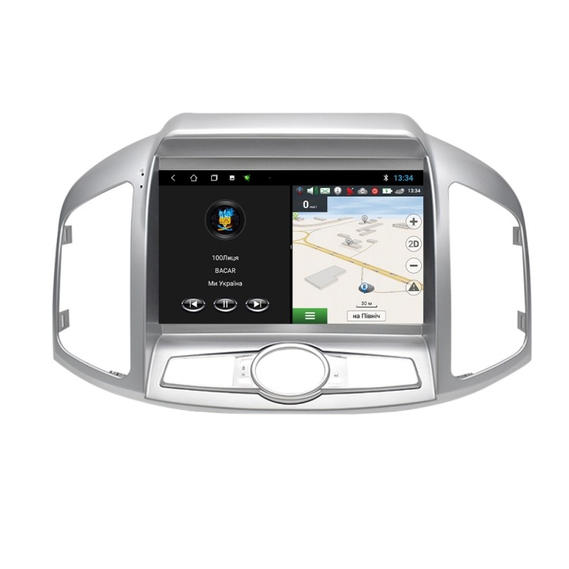 Штатна магнітола для Chevrolet Captiva 1 2011-2016 з Android-функціями