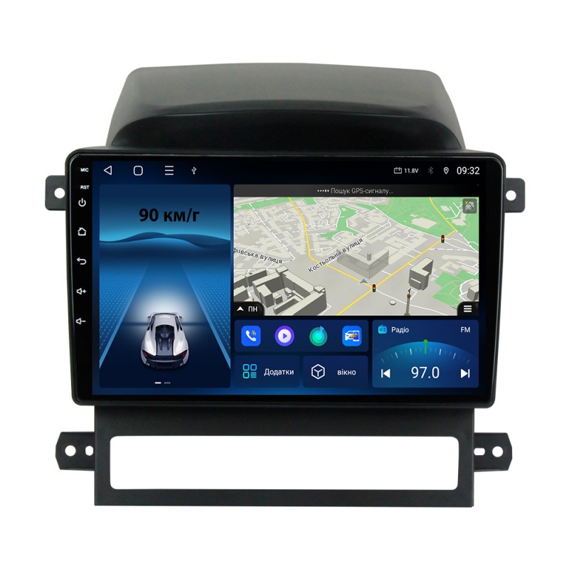 Штатна магнітола для Chevrolet Captiva I 1 2006-2011 з Android-функціями