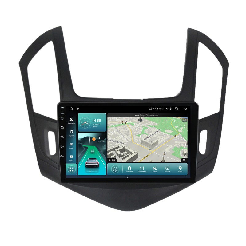 Штатна магнітола для Chevrolet Cruze 2012-2015 з Android-функціями
