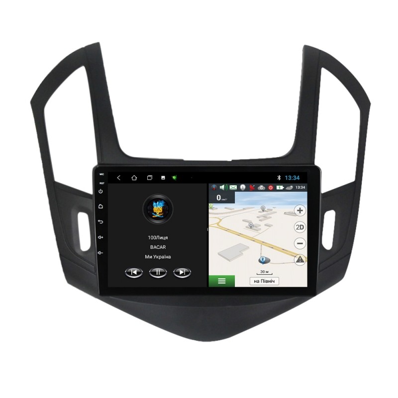 Штатна магнітола для Chevrolet Cruze 2012-2015 з Android-функціями