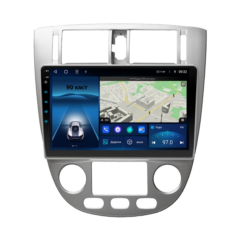 Штатна магнітола для Chevrolet Lacetti Buik Exceller 2004-2013 A з Android-функціями