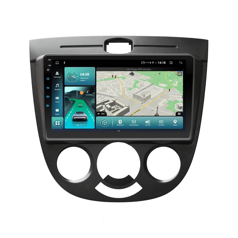 Штатна магнітола для Chevrolet Lacetti Buik Exceller 2004-2013 C з Android-функціями