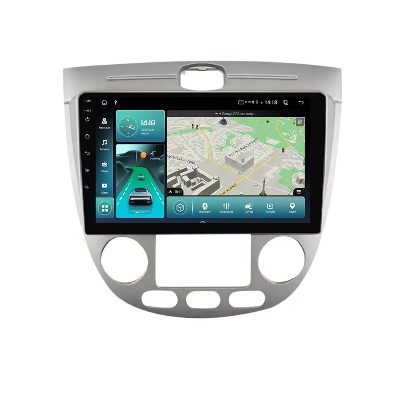 Штатна магнітола для Chevrolet Lacetti Buik Exceller 2004-2013 D з Android-функціями