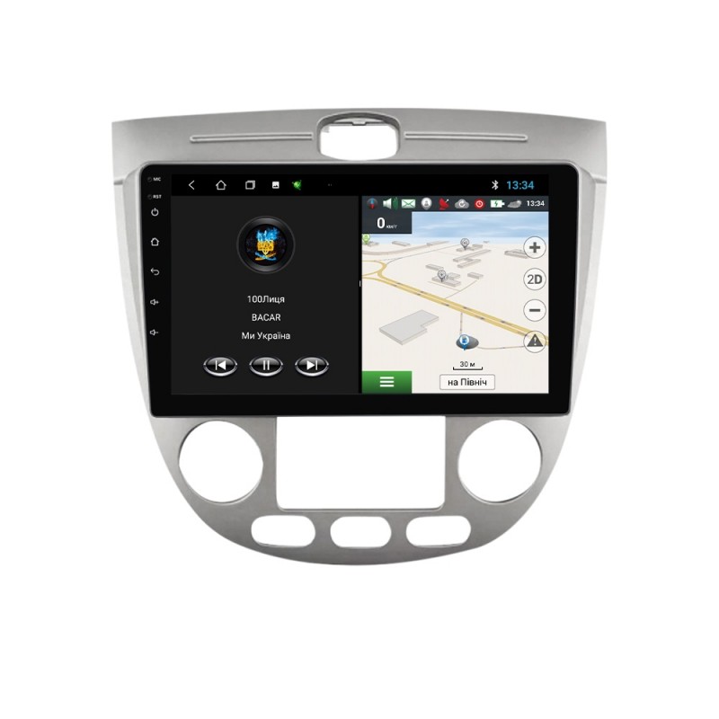 Штатна магнітола для Chevrolet Lacetti Buik Exceller 2004-2013 D з Android-функціями