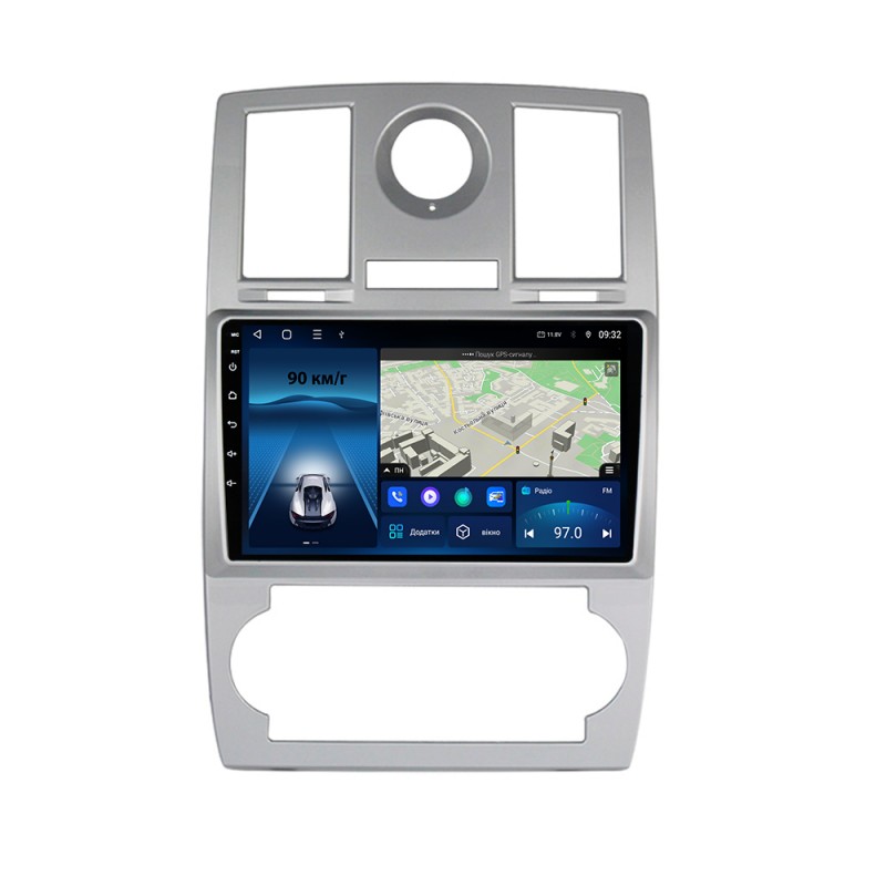 Штатна магнітола для Chrysler 300C 2004-2011 з Android-функціями
