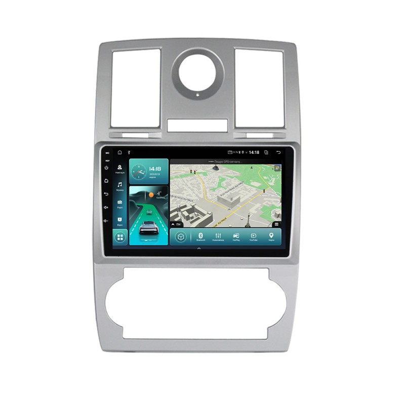 Штатна магнітола для Chrysler 300C 2004-2011 з Android-функціями