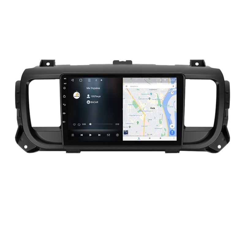 Штатна магнітола для Citroen Jumpy 3 Peugeot Expert 2016-2021 з Android-функціями