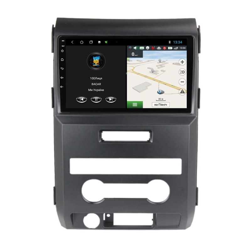Штатна магнітола для Ford F150 2008-2014 Кондиціонер з Android-функціями