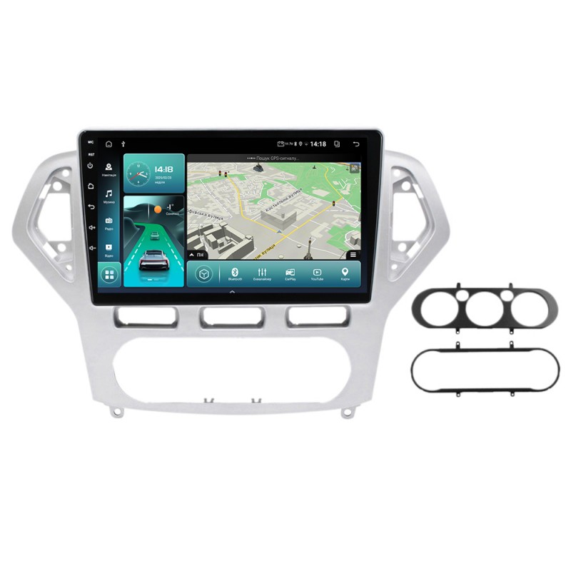 Штатна магнітола для Ford Mondeo 4 2006-2010 з Android-функціями