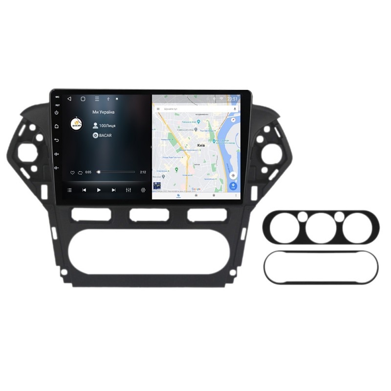 Штатна магнітола для Ford Mondeo 4 2010-2014 з Android-функціями