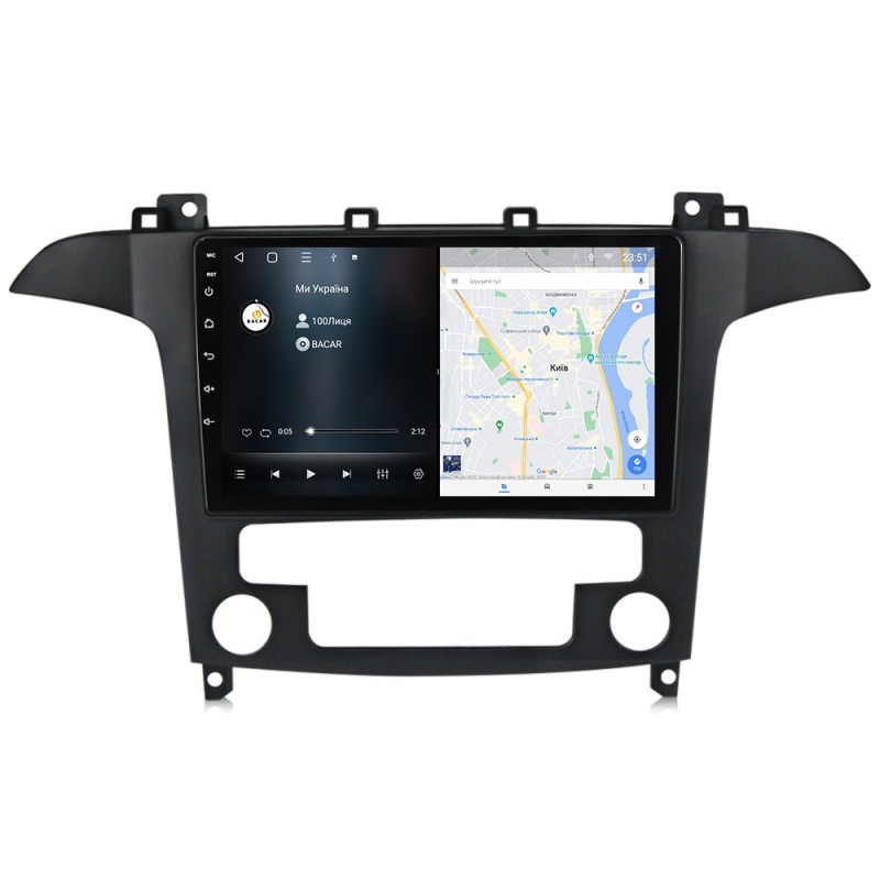 Штатна магнітола для Ford S-Max 2006-2015 з Android-функціями