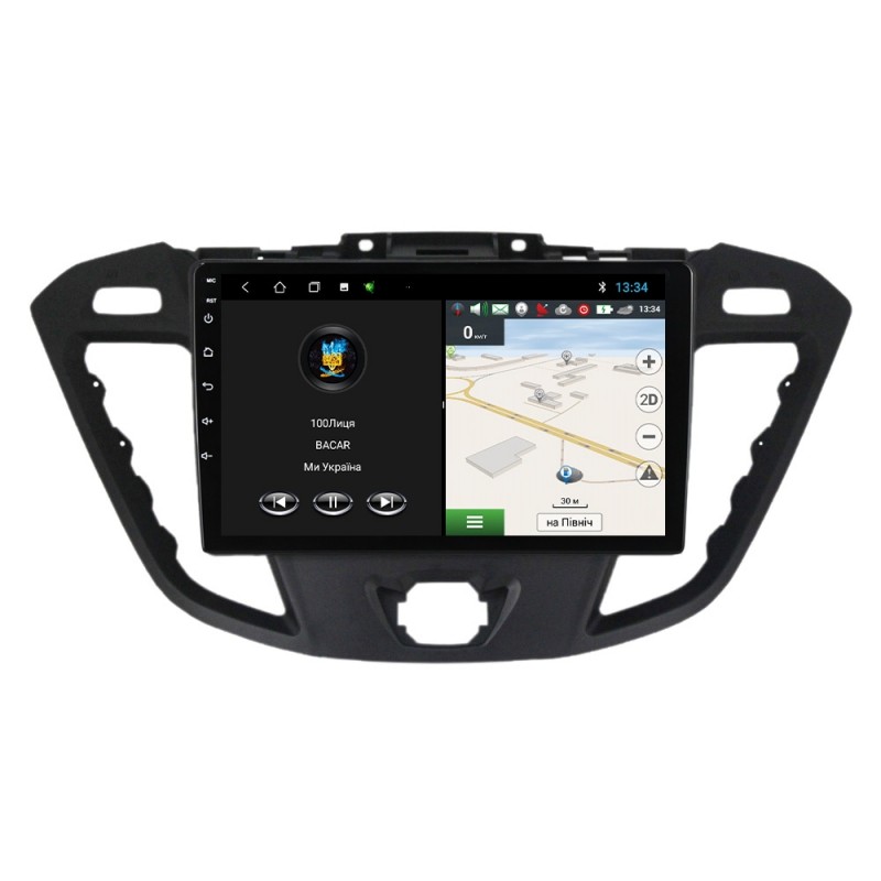 Штатна магнітола для Ford Tourneo Custom I Transit 2012-2021 з Android-функціями