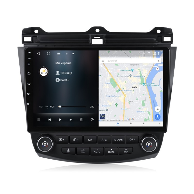Штатна магнітола для Honda Accord 7 2004-2008 з Android-функціями