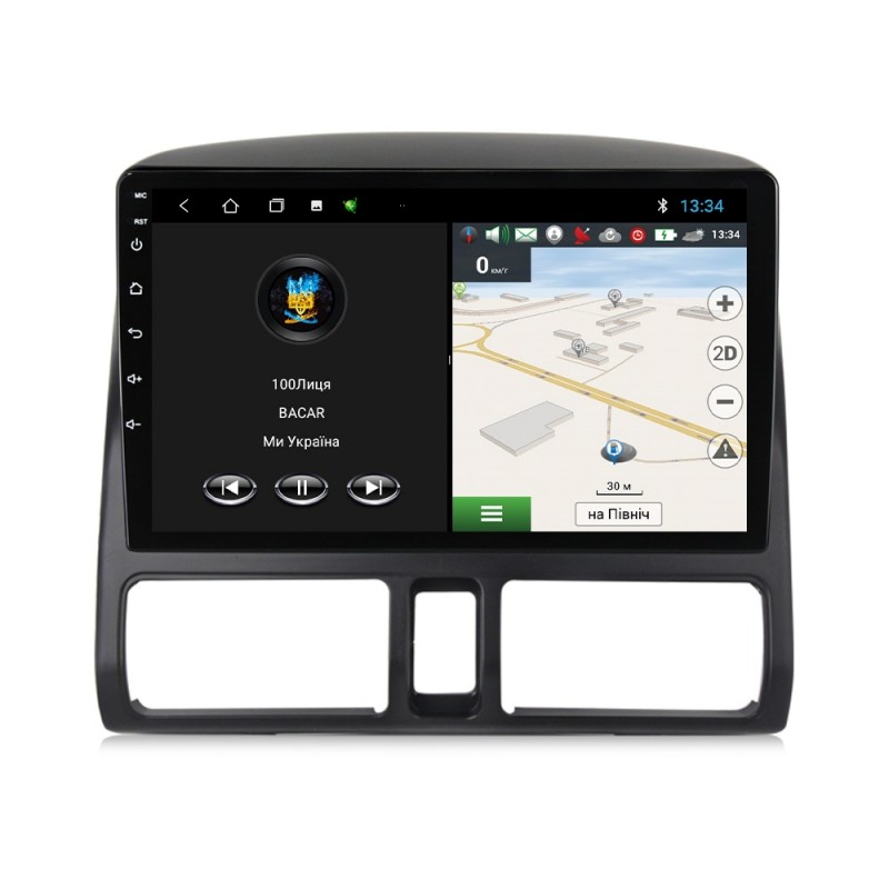 Штатна магнітола для Honda CRV 2001-2006 з Android-функціями