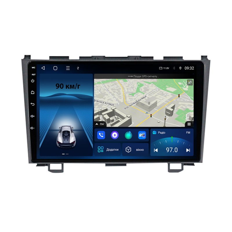 Штатна магнітола для Honda CRV 2006-2012 з Android-функціями