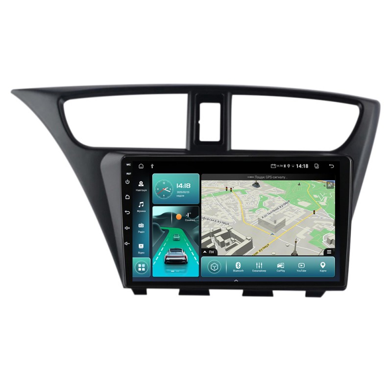 Штатна магнітола для Honda Civic 9 FK FB 2012-2017 з Android-функціями