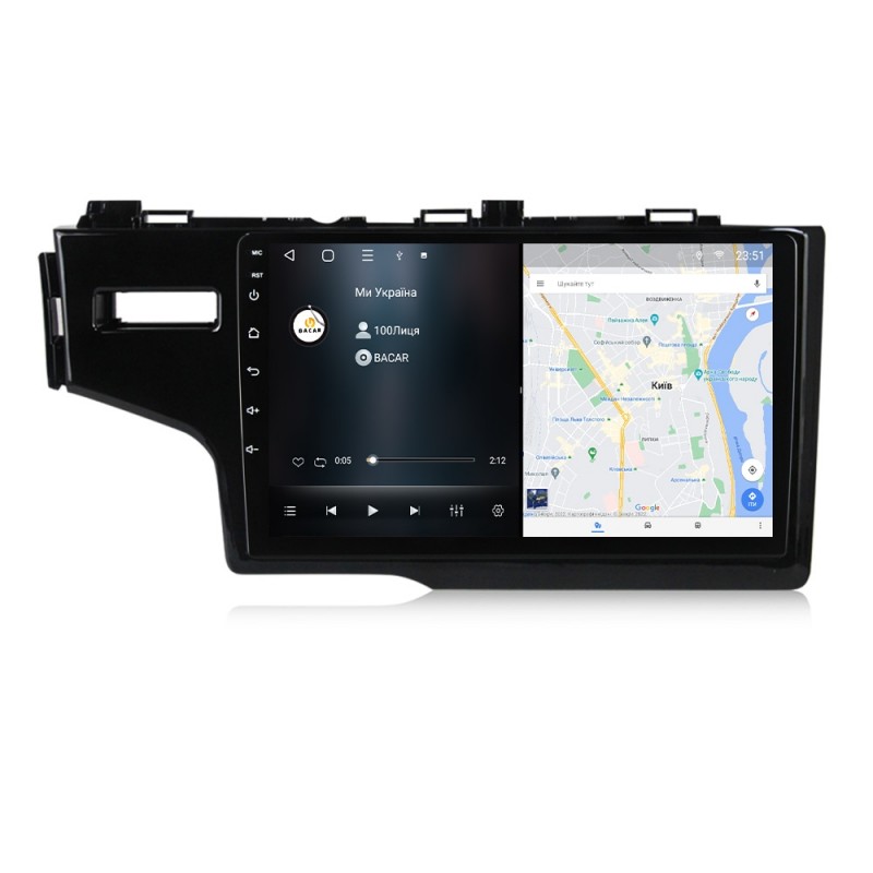 Штатна магнітола для Honda Jazz 3 2015-2020 Fit 3 GP GK 2013-2020 B з Android-функціями