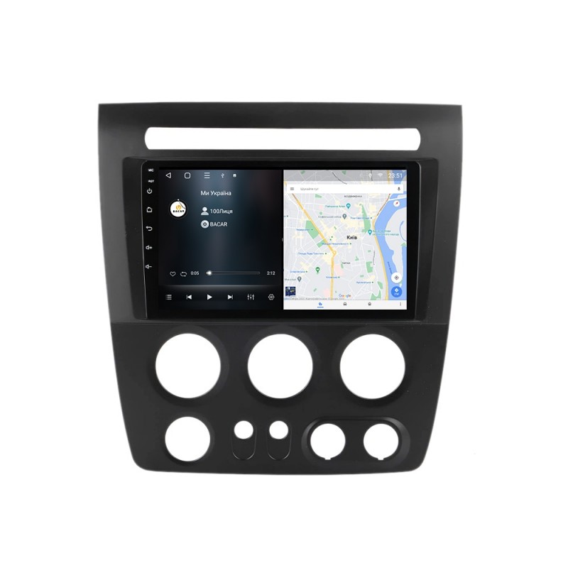 Штатна магнітола для Hummer H3 2005-2010 з Android-функціями