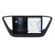 Штатна магнітола для Hyundai Accent Solaris 2017-2018 black з Android-функціями