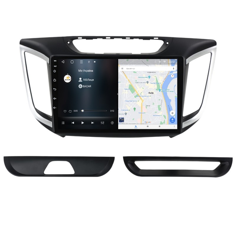 Штатна магнітола для Hyundai Creta 2015-2019 з Android-функціями