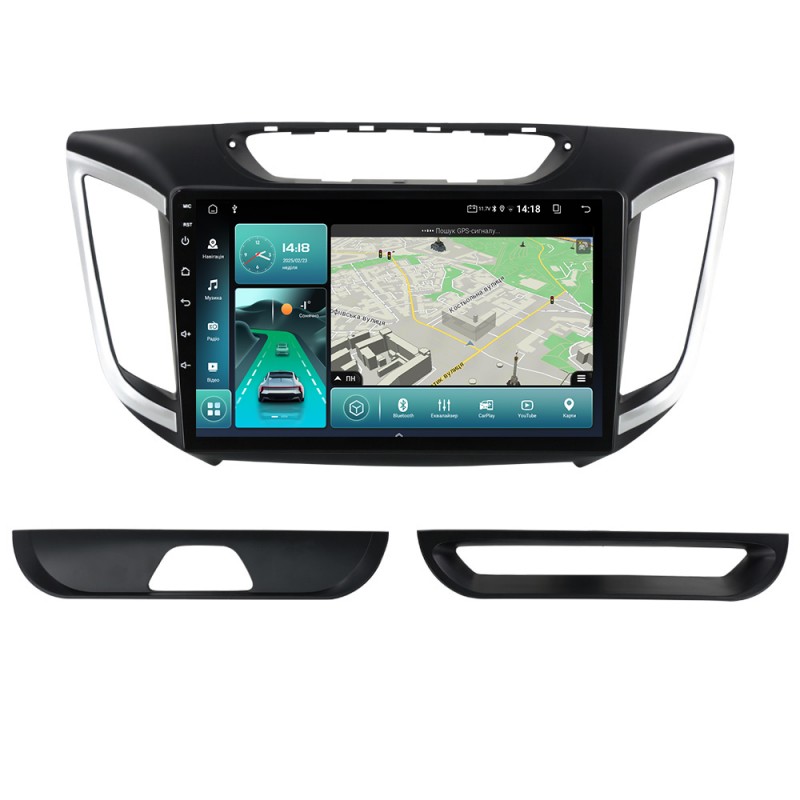 Штатна магнітола для Hyundai Creta 2015-2019 з Android-функціями