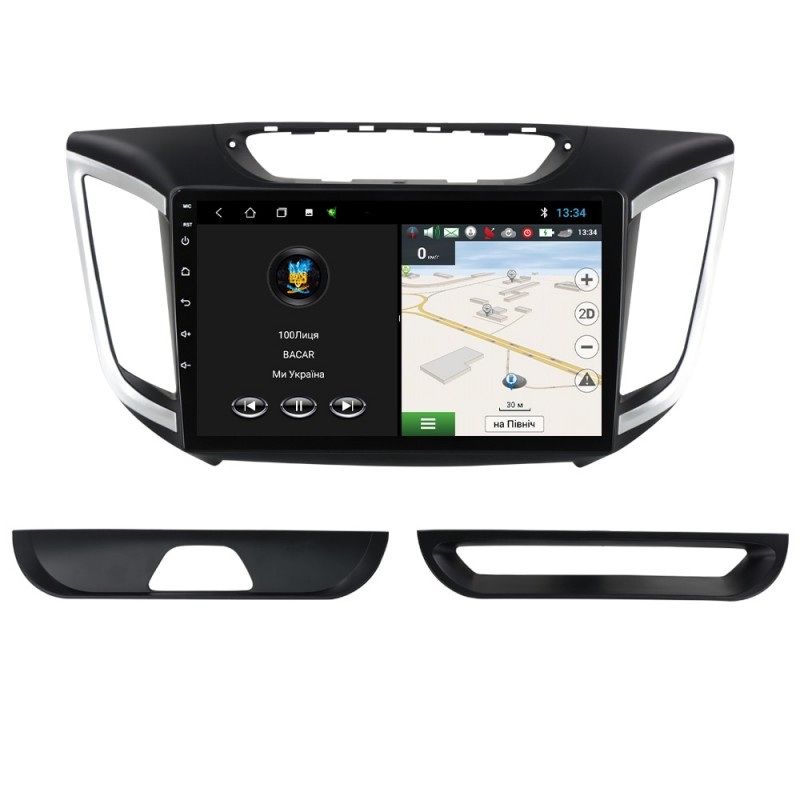Штатна магнітола для Hyundai Creta 2015-2019 з Android-функціями