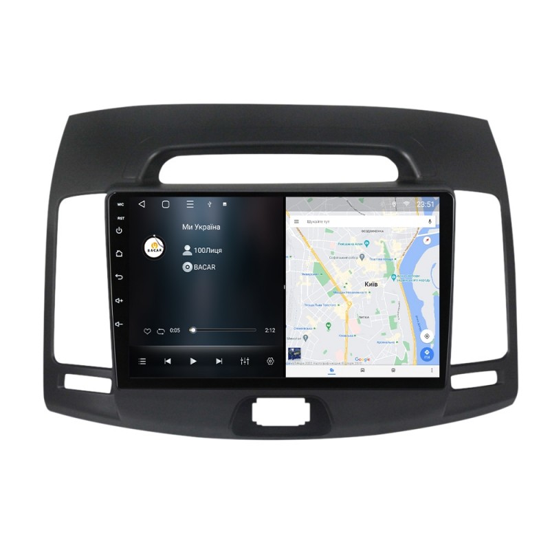 Штатна магнітола для Hyundai Elantra 2006-2011 B з Android-функціями
