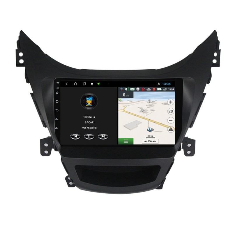 Штатна магнітола для Hyundai Elantra 2011-2015 з Android-функціями