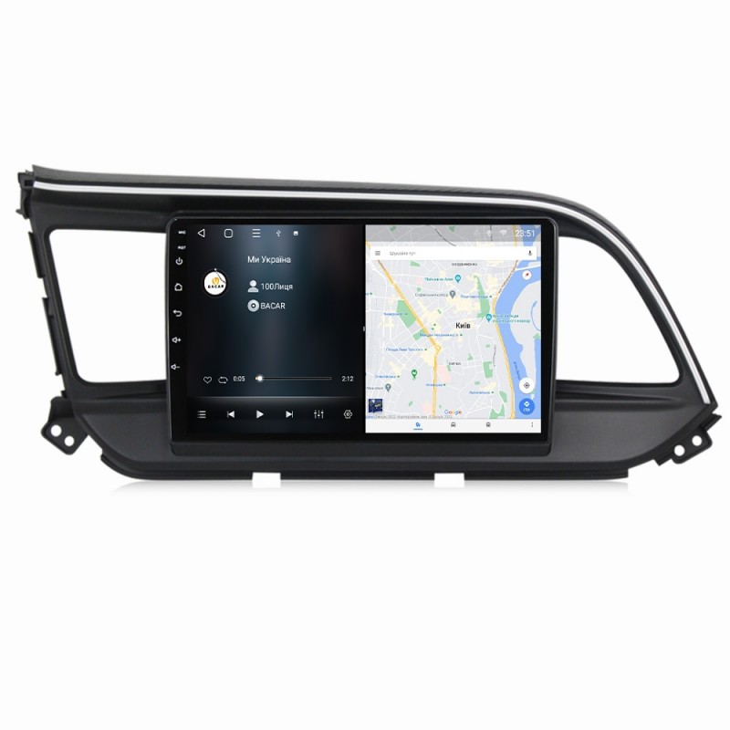 Штатна магнітола для Hyundai Elantra 2015-2019 з Android-функціями