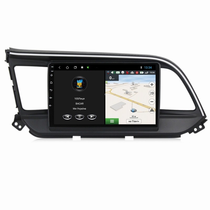 Штатна магнітола для Hyundai Elantra 2015-2019 з Android-функціями