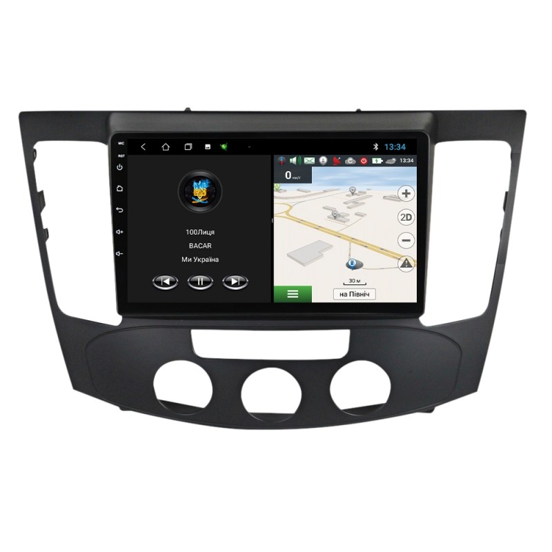 Штатна магнітола для Hyundai Sonata NF 2008-2010 з Android-функціями
