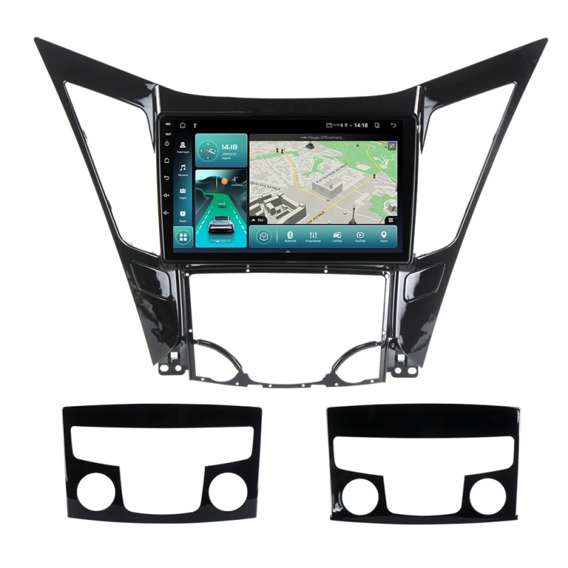 Штатна магнітола для Hyundai Sonata YF 2009-2014 з Android-функціями