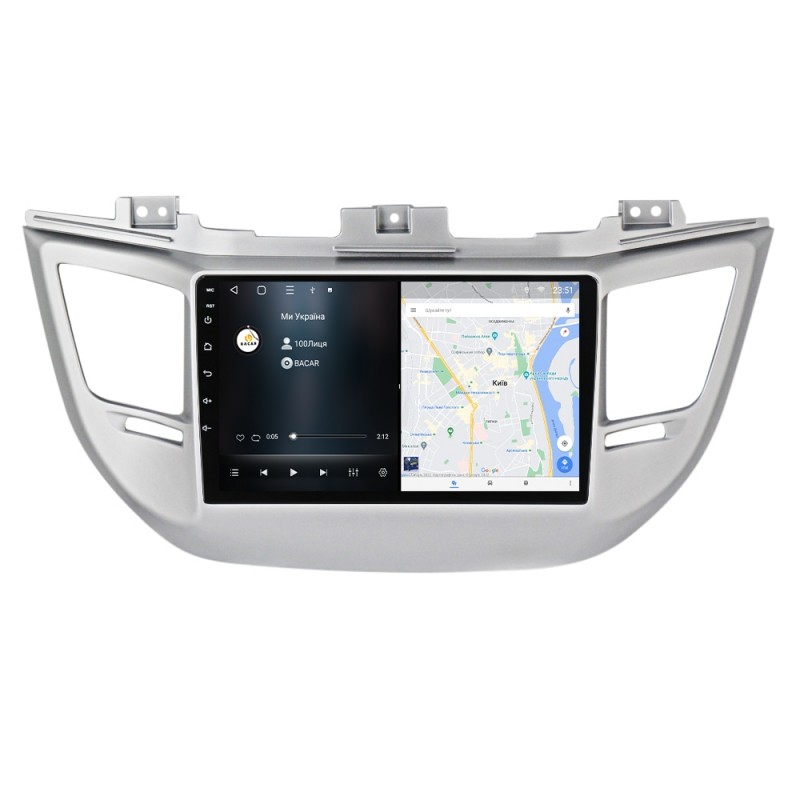 Штатна магнітола для Hyundai Tucson 2015-2018 з Android-функціями