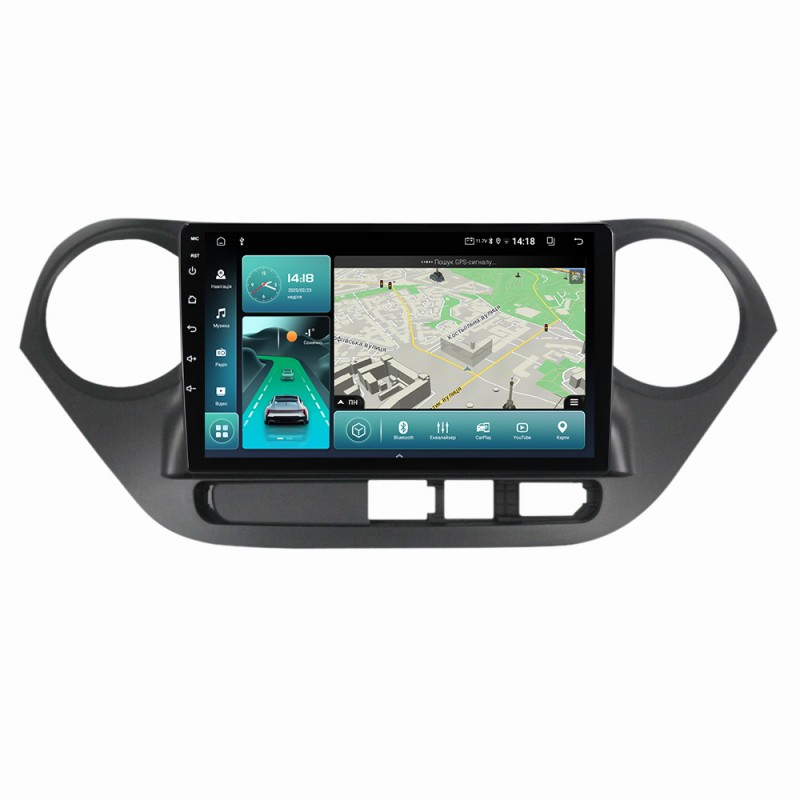 Штатна магнітола для Hyundai i10 2013-2016 з Android-функціями