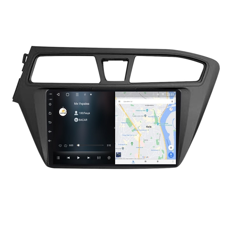 Штатна магнітола для Hyundai i20 2014-2018 з Android-функціями