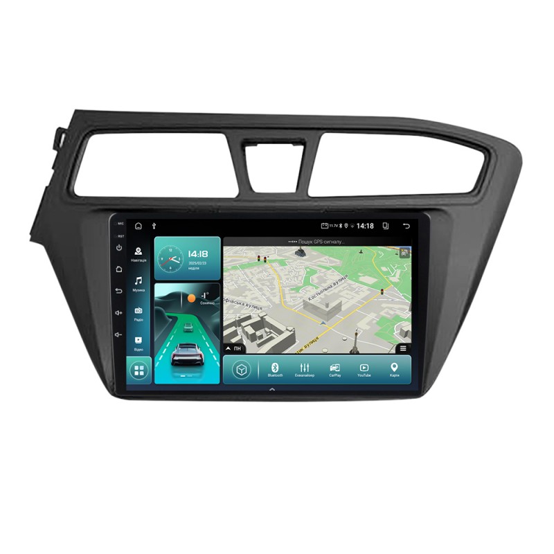 Штатна магнітола для Hyundai i20 2014-2018 з Android-функціями