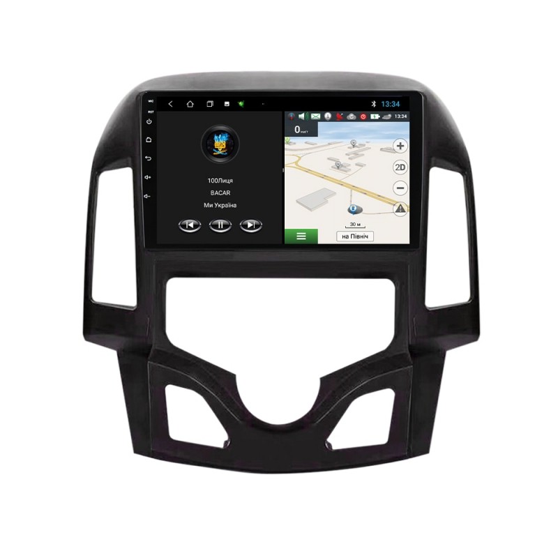 Штатна магнітола для Hyundai i30 2007-2012 Клімат з Android-функціями