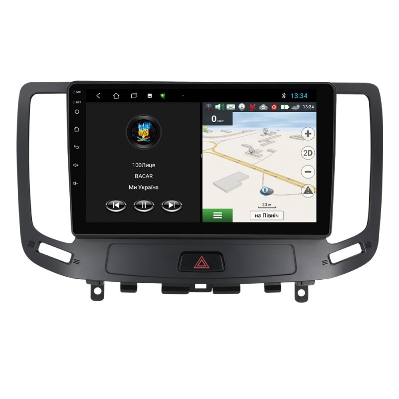Штатна магнітола для Infinity G25 G35 G37 2006-2013 з Android-функціями