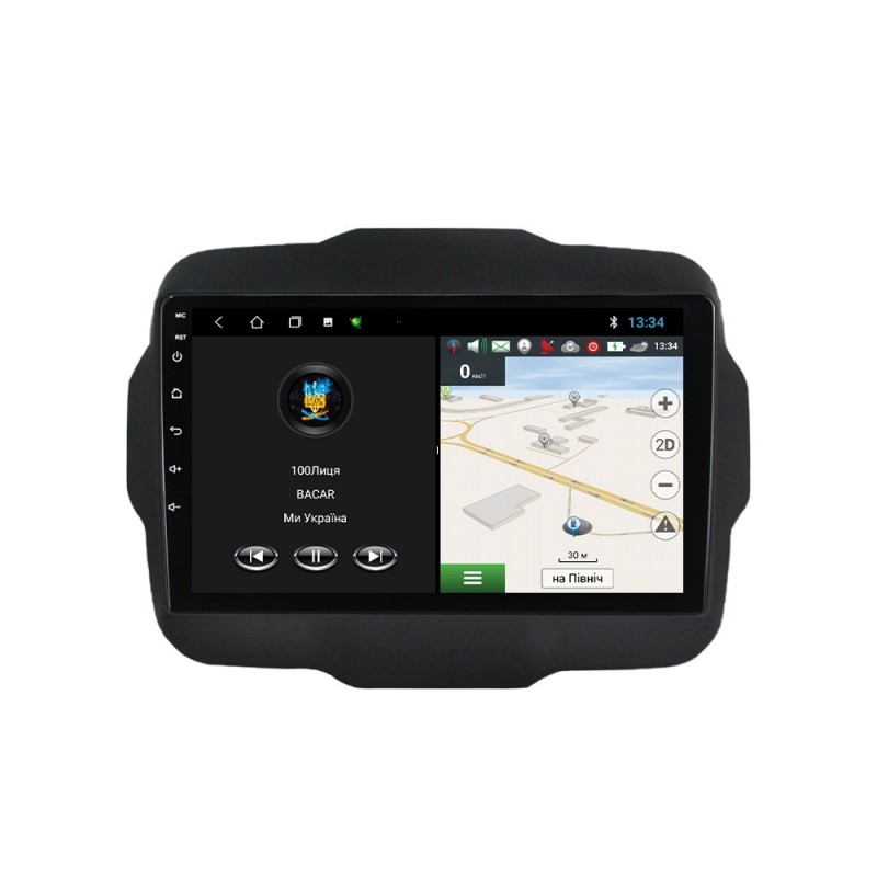 Штатна магнітола для Jeep Renegade 2014-2018 з Android-функціями