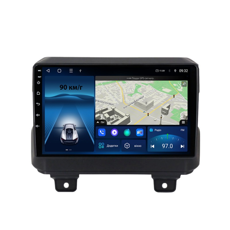 Штатна магнітола для Jeep Wrangler 4 2018-2019 з Android-функціями
