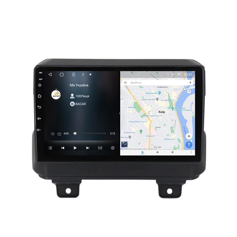 Штатна магнітола для Jeep Wrangler 4 2018-2019 з Android-функціями