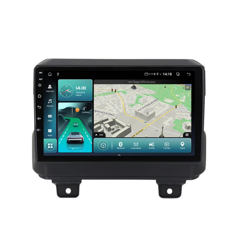 Штатна магнітола для Jeep Wrangler 4 2018-2019 з Android-функціями