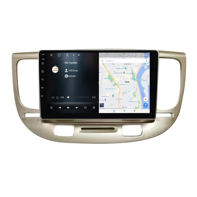 Штатна магнітола для KIA Rio 2 2005-2011 з Android-функціями