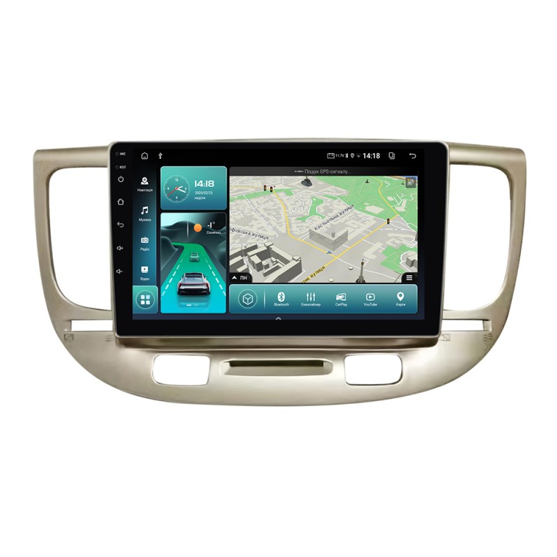 Штатна магнітола для KIA Rio 2 2005-2011 з Android-функціями