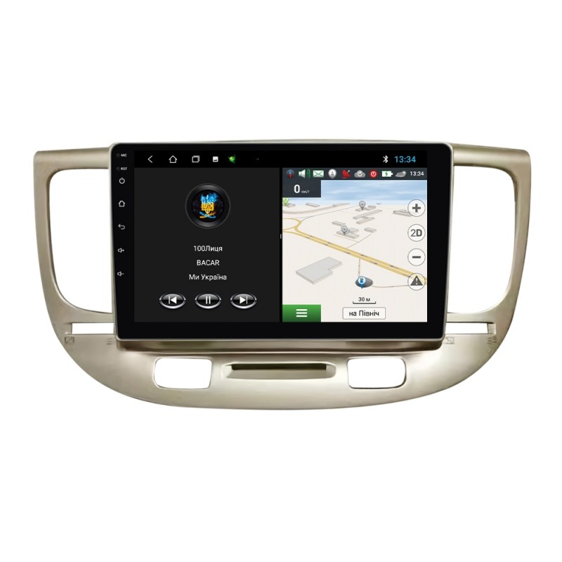 Штатна магнітола для KIA Rio 2 2005-2011 з Android-функціями
